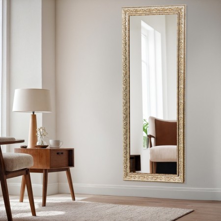 Mirror, 100 x 40 cm, wall, in the baguette