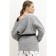 Cardigan female, size m, color gray 62049