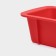 Baking uniform “Bread”, silicone, 16.5 × 8.3 × 5.3 cm, intra -size 14.5 × 6.3 × 5.3 cm, red color