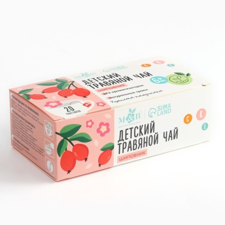 Children's herbal tea m & b, rosehip, 6+ months, 20 p-9