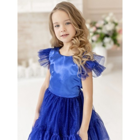 Dress "Jasmine", height 104 cm, blue color-2