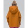Windbreaker for girls, height 92 cm, amber color