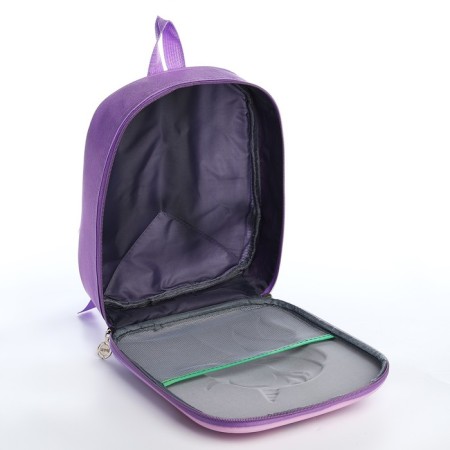 Baby backpack on lightning, lilac color-5