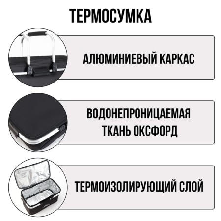 Thermal tuning with a frame, 25 l, black-1