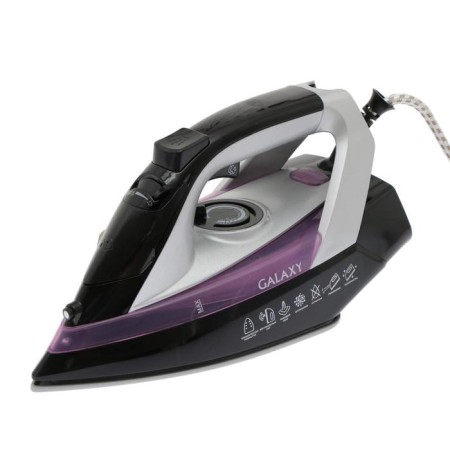 Iron Galaxy Line GL 6128, 2200 W, ceramic sole, 30 g/min, 150 ml, purple