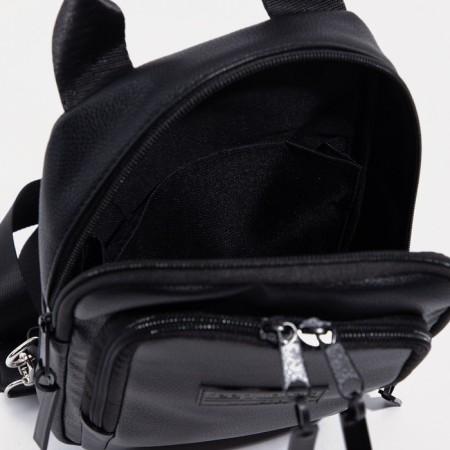 School bag, “saxi”, artificial leather, black color-6