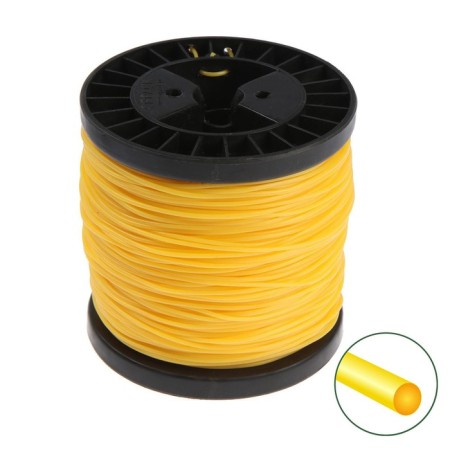 Fishing line for trimmer tundra, cross -section Circle, D = 2 mm, 170 m, nylon