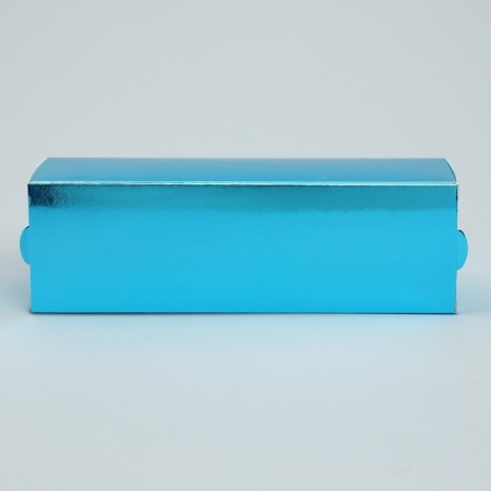 Box for Makarun, confectionery packaging "Blue", 18 x 5.5 x 5.5 cm-4