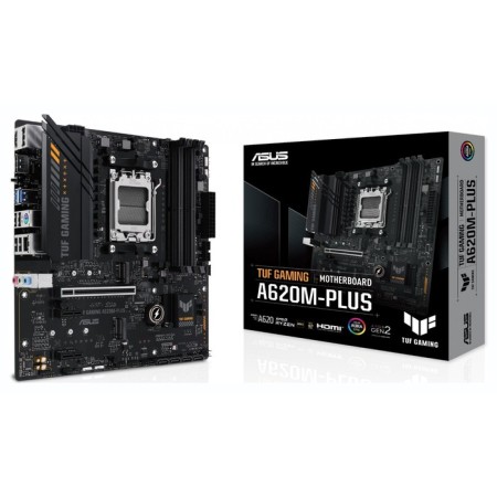 Maternal board ASUS TUF GAMING A620M-PLUS Socketam5 AMD A620 4XDDR5 MATX AC`97 8ch (7.1) 1070404-8