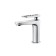 Lemark Prizma LM3906C shell mixer, single -legged, surge length is 126 mm, chrome