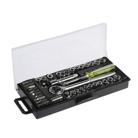 A set of tools in the case of the tundra, universal, 1/4 "and 3/8", 40 items