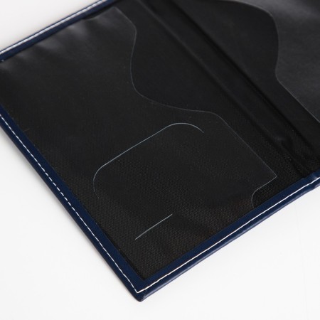 Cover for passport, blue color-4