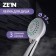 Showing watering can Zein Z0304, 3 modes, D = 73 mm, plastic, chromium color