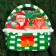 Gift package, "Basket with gifts", with zip-lock fastener, 26x25+7cm