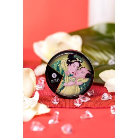 Candle - aromaticoma for shunga massage "Exotic green tea", 30 ml-8
