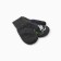 New Year. Double children's "Bunny" mittens, gray color, river 14