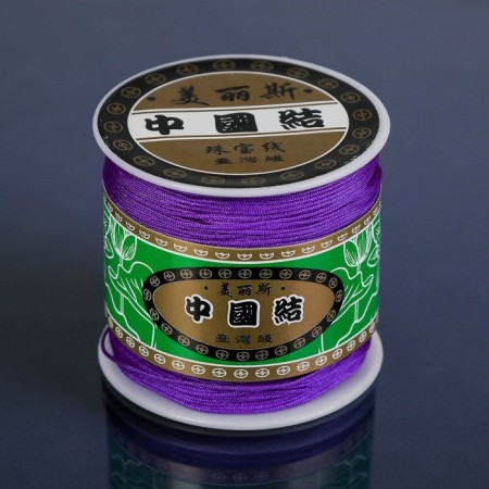 Shambhala cord length 100 m, d = 1 mm, purple color