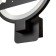 Sconces 2496/1 LED 15W 4000k Black 24x24x30 cm