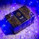 Garland "Curtain" 2 × 6 m, IP44, UMS, white thread, 1440 LED, Blue glow, 220 V