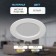 Lamp built -in era LED, IP40, 6W, 98x25.5 mm, 6500k, 440lm, white color
