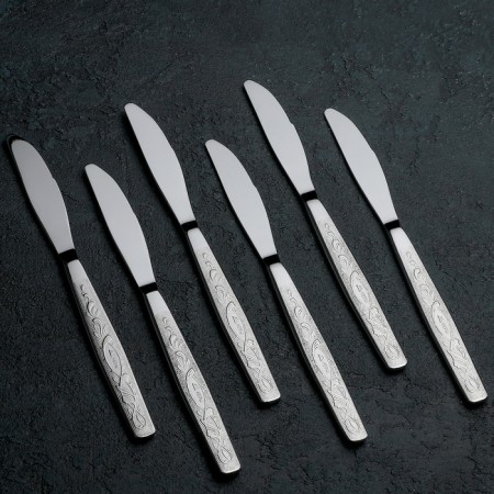 Control knife "Uralochka", h = 19.5 cm, thickness 2 mm, silver color-3