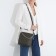 Janelli Cross-Boda Bag on a zipper, outer pocket, khaki color