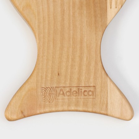 The board is cut and for the supply of "fish", 27.5 × 12 × 1.8 cm, birch-9