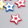 Acrylic beads "Stars" MIX 0.4x2.3x2.3 cm