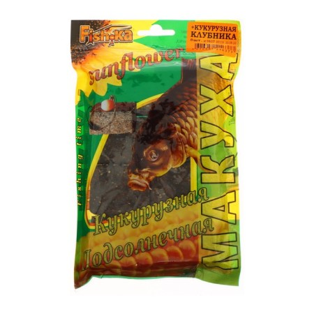 Makukha corn and sunflower, pressed, strawberries, 8 pcs.