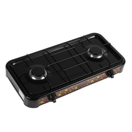 GAZE ENERGY EN-002B, 2 burners, black