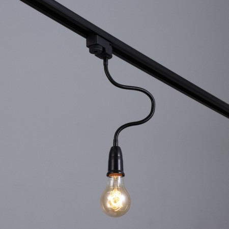 Trick Lamp "Snake" E27 40W Black 3.5x3.5x40cm-1