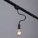 Trick Lamp "Snake" E27 40W Black 3.5x3.5x40cm