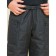 Pants for boys, height 128 cm, black color