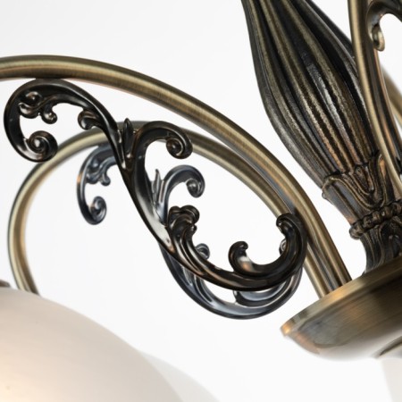 SPICA 27 cm chandelier, D 57 cm, 5x40W E27-2