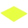 Block with a sticky edge of 76 x 76 mm, 50 sheets, transparent plastic, yellow