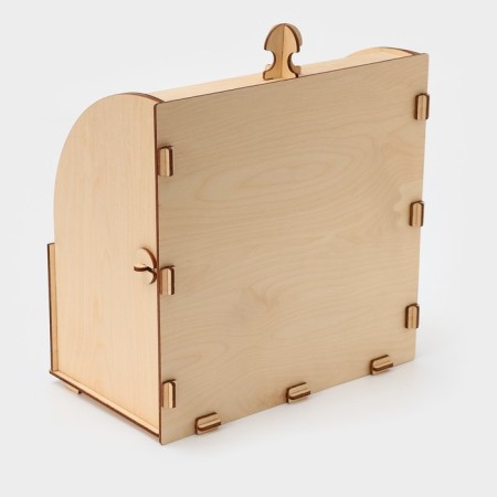 Wooden grain, 26 × 26 × 15 cm-4