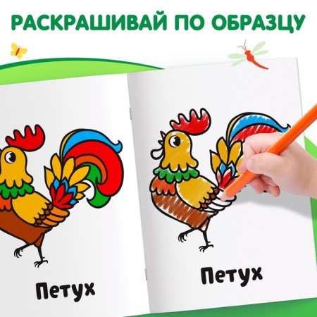 Coloring "Farm animals", 16 p.-3