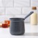 Turk Dolyana “Marble Gray”, 600 ml, D = 10 cm, 20.5 × 10 × 14 cm, plastic handle, anti -stick coating, induction, color gray