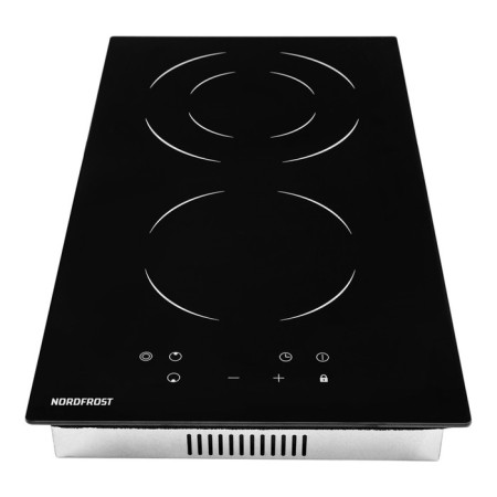 Hon surface NordFrost EM 3029 B, sensory, 2 burners, black-2
