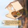 DIY wooden dirper designer for birds, 14.5 × 14.5 × 18 cm, Greengo