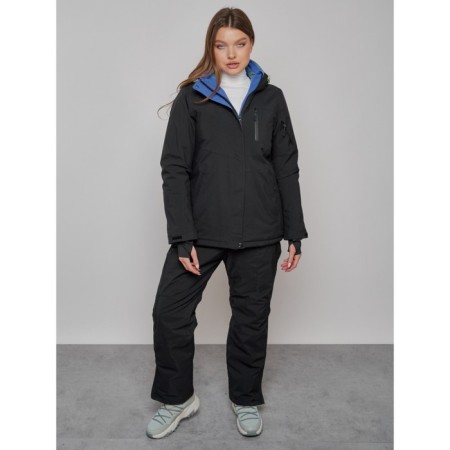 Ski suit female, size 42, black color-18