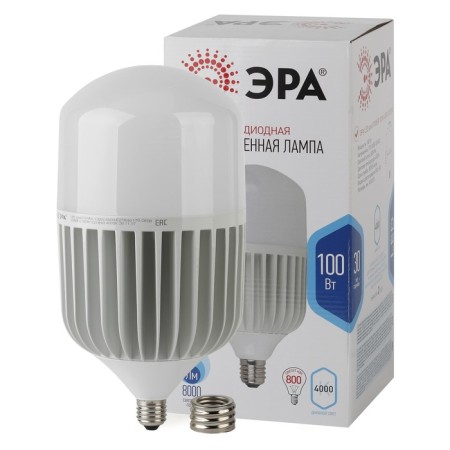 LED LED ERA Power Power, 100 W, E27/E40, 8000 lm, 4000k, white glow