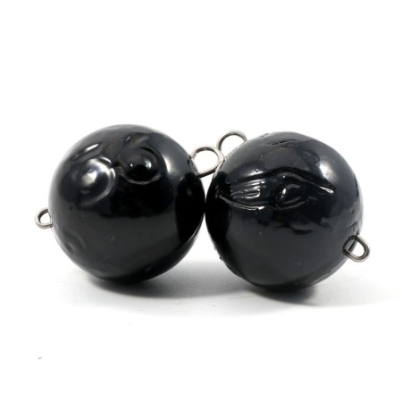 Cargo Cheburashka painted collapsible Yaman 5 pcs., 56 g, black-6