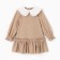 Dress crumb I am "polka dots", height 74-80, beige