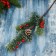 Decor "Winter Dreams" Frosty spruce, 50 cm