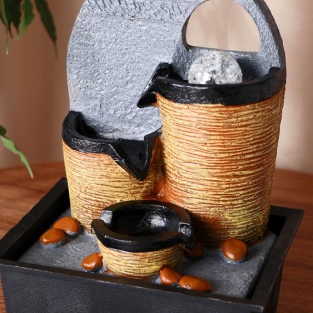 Bosphorus fountain barrels, 12x16x29 cm (with backlight)-1