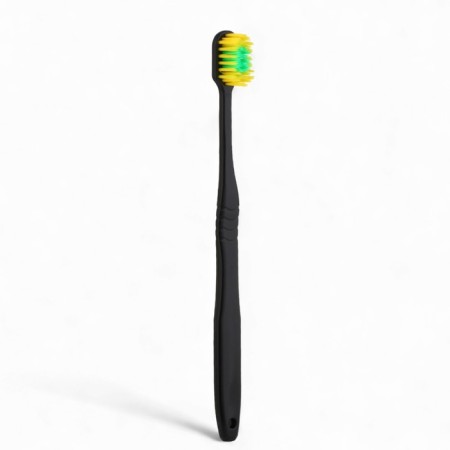 A toothbrush with a wide cleaning head and super -tank bristles, Japanese style-9