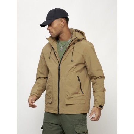 Male spring jacket, size 50, mustard color-1