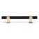 Cappio pk117 bracket handle, m/o 96 mm, black color