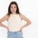 T -shirt female, cream color, size m (44)